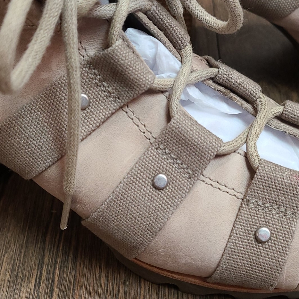 Sorel Addington Sandals Pebble-Silver Sage - Picture 6 of 14